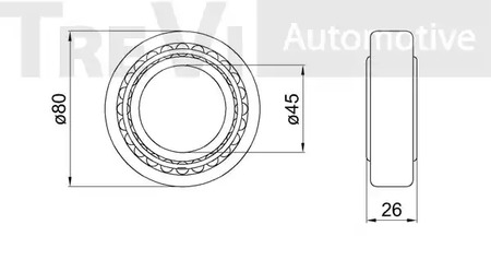 Фото WB2064 Комплект подшипника TREVI AUTOMOTIVE {forloop.counter}}