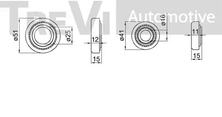 Фото WB2066 Комплект подшипника TREVI AUTOMOTIVE {forloop.counter}}