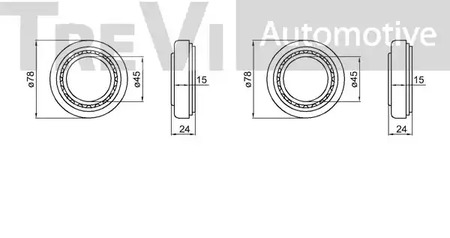 Фото WB2085 Комплект подшипника TREVI AUTOMOTIVE {forloop.counter}}