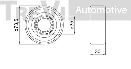 Фото WB2093 Комплект подшипника TREVI AUTOMOTIVE {forloop.counter}}