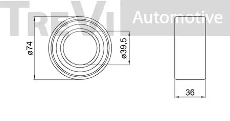 Фото WB2098 Комплект подшипника TREVI AUTOMOTIVE {forloop.counter}}