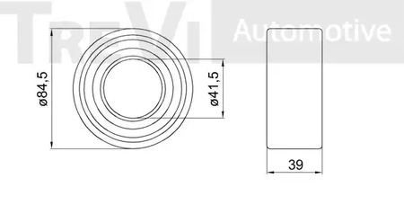 Фото WB2106 Комплект подшипника TREVI AUTOMOTIVE {forloop.counter}}