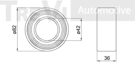 Фото WB2112 Комплект подшипника TREVI AUTOMOTIVE {forloop.counter}}