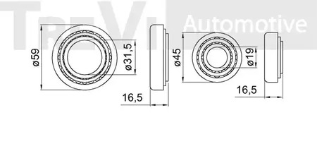 Фото WB2136 Комплект подшипника TREVI AUTOMOTIVE {forloop.counter}}