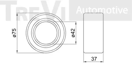 Фото WB2154 Комплект подшипника TREVI AUTOMOTIVE {forloop.counter}}