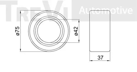 Фото WB2155 Комплект подшипника TREVI AUTOMOTIVE {forloop.counter}}