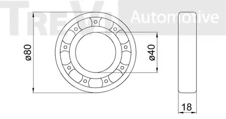 Фото WB2167 Комплект подшипника TREVI AUTOMOTIVE {forloop.counter}}