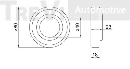 Фото WB2168 Комплект подшипника TREVI AUTOMOTIVE {forloop.counter}}