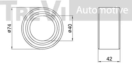 Фото WB2170 Комплект подшипника TREVI AUTOMOTIVE {forloop.counter}}