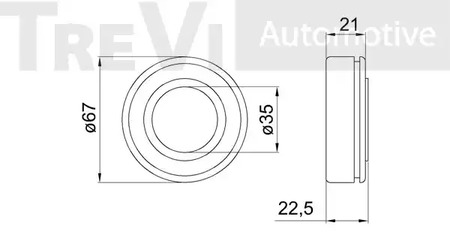 Фото WB2172 Комплект подшипника TREVI AUTOMOTIVE {forloop.counter}}