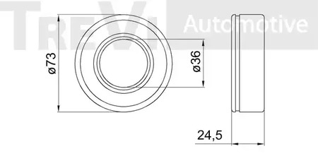 Фото WB2173 Комплект подшипника TREVI AUTOMOTIVE {forloop.counter}}