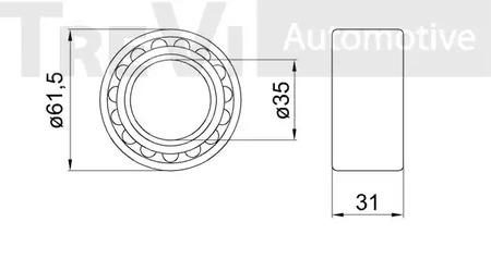 Фото WB2182 Комплект подшипника TREVI AUTOMOTIVE {forloop.counter}}