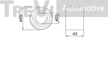 Фото WB2196 Комплект подшипника TREVI AUTOMOTIVE {forloop.counter}}