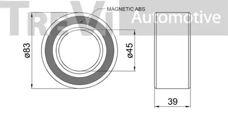 Фото WB2199 Комплект подшипника TREVI AUTOMOTIVE {forloop.counter}}