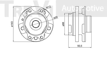 Фото WB2202 Комплект подшипника TREVI AUTOMOTIVE {forloop.counter}}