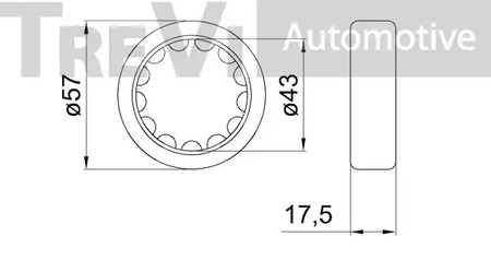 Фото WB2210 Комплект подшипника TREVI AUTOMOTIVE {forloop.counter}}