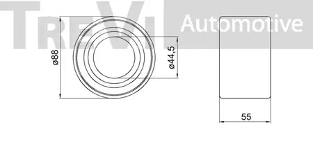 Фото WB2216 Комплект подшипника TREVI AUTOMOTIVE {forloop.counter}}