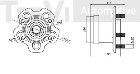 Фото WB2219 Комплект подшипника TREVI AUTOMOTIVE {forloop.counter}}