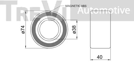 Фото WB2234 Комплект подшипника TREVI AUTOMOTIVE {forloop.counter}}