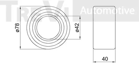 Фото WB2240 Комплект подшипника TREVI AUTOMOTIVE {forloop.counter}}