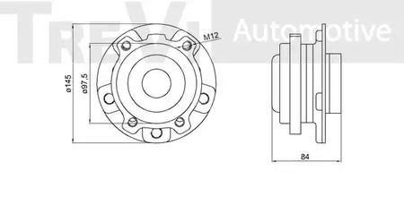 Фото WB2244 Комплект подшипника TREVI AUTOMOTIVE {forloop.counter}}