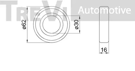 Фото WB2250 Комплект подшипника TREVI AUTOMOTIVE {forloop.counter}}