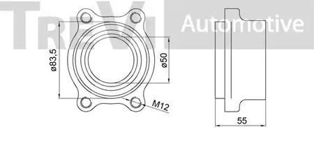 Фото WB2254 Комплект подшипника TREVI AUTOMOTIVE {forloop.counter}}