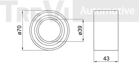 Фото WB2255 Комплект подшипника TREVI AUTOMOTIVE {forloop.counter}}