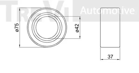 Фото WB2265 Комплект подшипника TREVI AUTOMOTIVE {forloop.counter}}