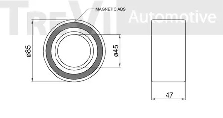 Фото WB2267 Комплект подшипника TREVI AUTOMOTIVE {forloop.counter}}