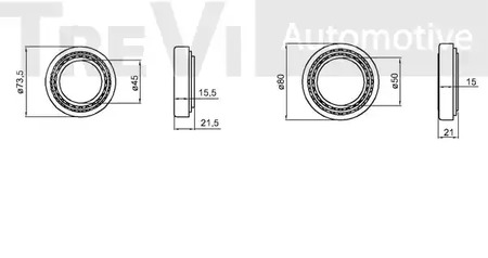 Фото WB2287 Комплект подшипника TREVI AUTOMOTIVE {forloop.counter}}