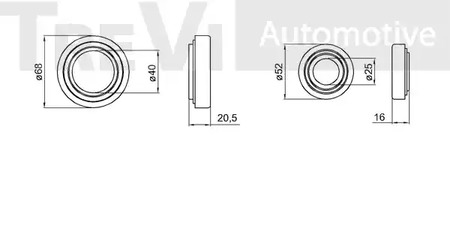 Фото WB2288 Комплект подшипника TREVI AUTOMOTIVE {forloop.counter}}