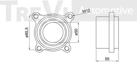 Фото WB2296 Комплект подшипника TREVI AUTOMOTIVE {forloop.counter}}