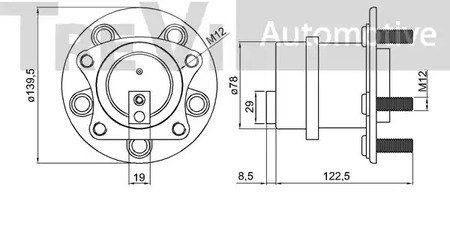 Фото WB2307 Комплект подшипника TREVI AUTOMOTIVE {forloop.counter}}