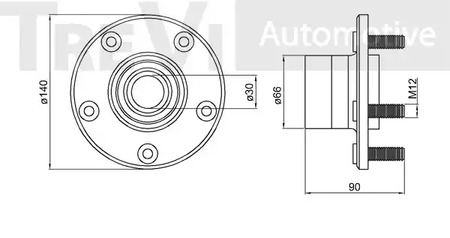 Фото WB2309 Комплект подшипника TREVI AUTOMOTIVE {forloop.counter}}