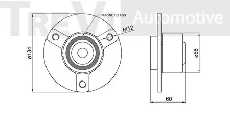 Фото WB2310 Комплект подшипника TREVI AUTOMOTIVE {forloop.counter}}