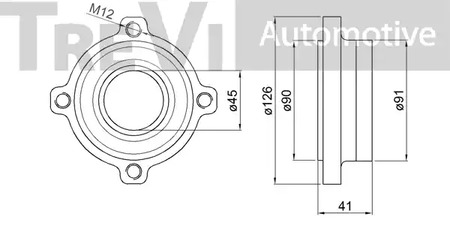 Фото WB2336 Комплект подшипника TREVI AUTOMOTIVE {forloop.counter}}