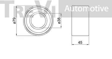 Фото WB2350 Комплект подшипника TREVI AUTOMOTIVE {forloop.counter}}