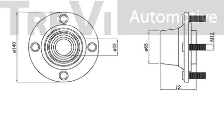 Фото WB2356 Комплект подшипника TREVI AUTOMOTIVE {forloop.counter}}