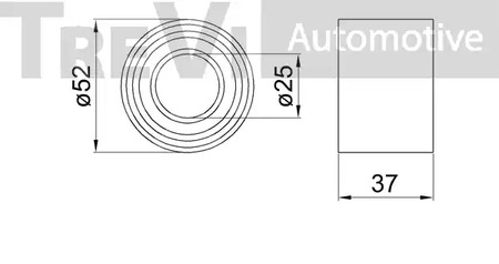 Фото WB2363 Комплект подшипника TREVI AUTOMOTIVE {forloop.counter}}