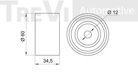 Фото TD1463 Ролик TREVI AUTOMOTIVE {forloop.counter}}