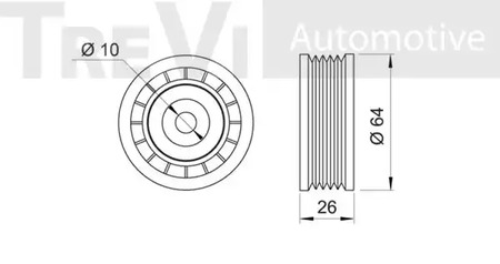 Фото TA1191 Ролик TREVI AUTOMOTIVE {forloop.counter}}