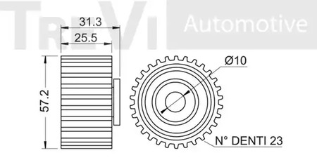 Фото TD1583 Ролик TREVI AUTOMOTIVE {forloop.counter}}