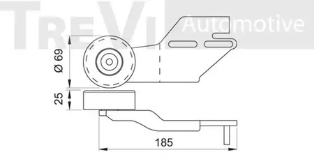 Фото TA1122 Ролик TREVI AUTOMOTIVE {forloop.counter}}