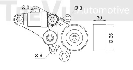 Фото TA1731 Натяжная планка TREVI AUTOMOTIVE {forloop.counter}}