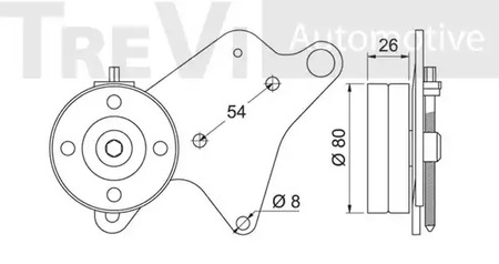 Фото TA1035 Ролик TREVI AUTOMOTIVE {forloop.counter}}