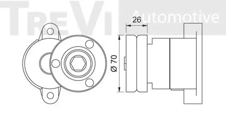 Фото TA1465 Натяжная планка TREVI AUTOMOTIVE {forloop.counter}}