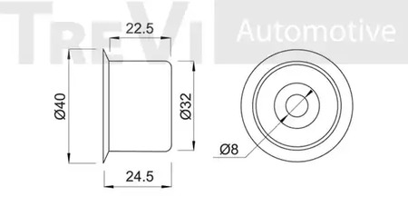 Фото TD1125 Ролик TREVI AUTOMOTIVE {forloop.counter}}