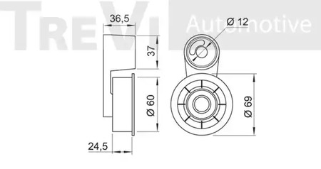 Фото TD1131 Ролик TREVI AUTOMOTIVE {forloop.counter}}