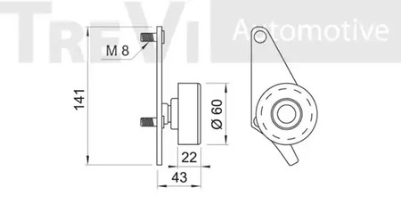 Фото TA1102 Ролик TREVI AUTOMOTIVE {forloop.counter}}